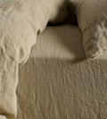 Soft Sage 100% Linen Fitted Sheet