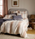 Sienna Stripe 100% Linen Pillowcase