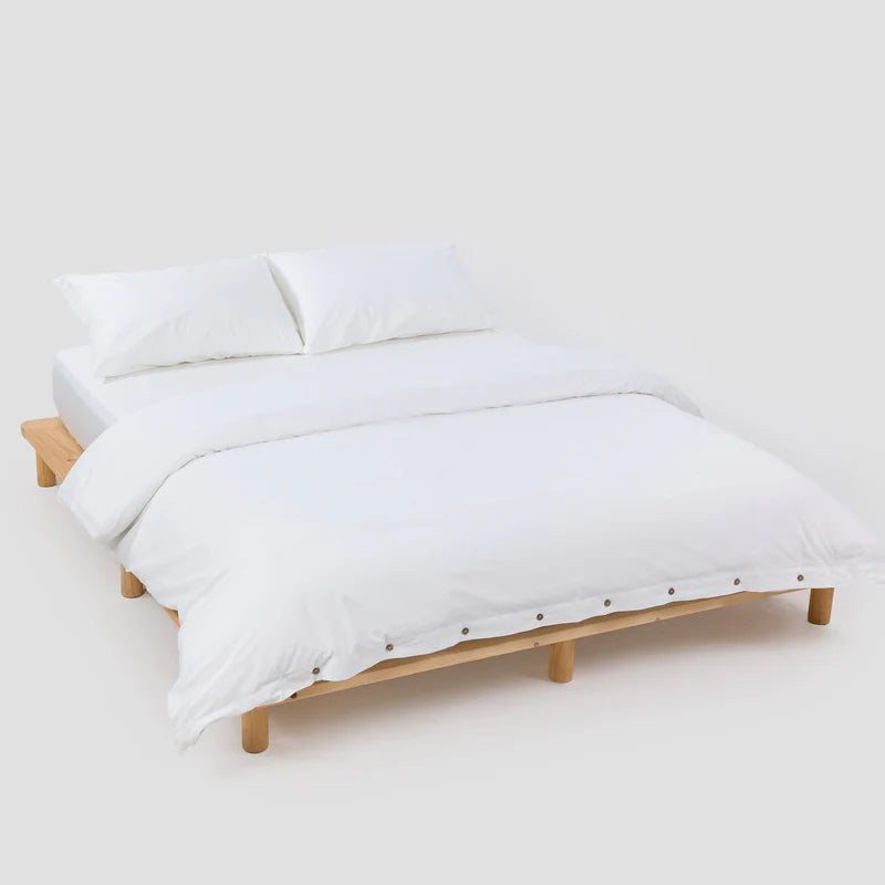 Crisp White Duvet Set