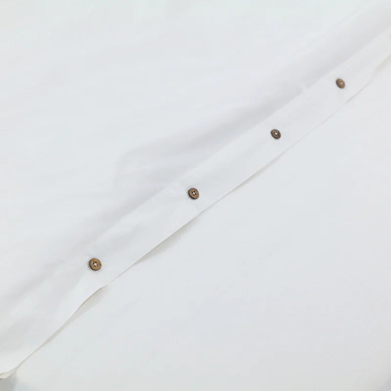 Crisp White Duvet Set